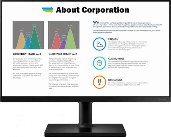 Монитор Samsung 24" F24T450FZI